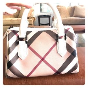 Burberry bowling bag